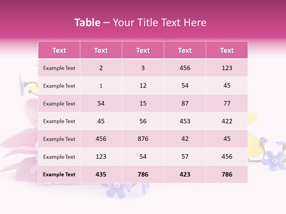 Aroma Love Nobody PowerPoint Template