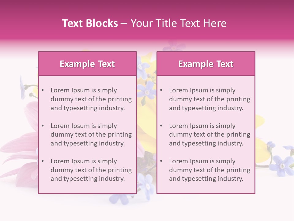 Aroma Love Nobody PowerPoint Template
