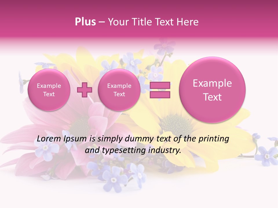 Aroma Love Nobody PowerPoint Template