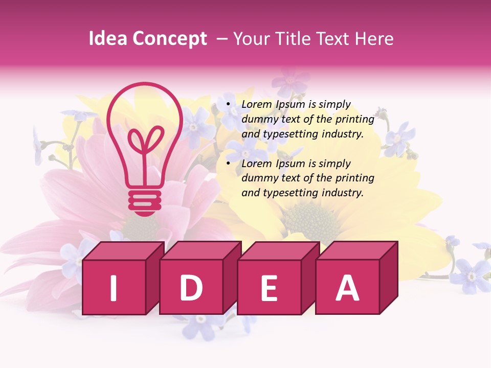 Aroma Love Nobody PowerPoint Template