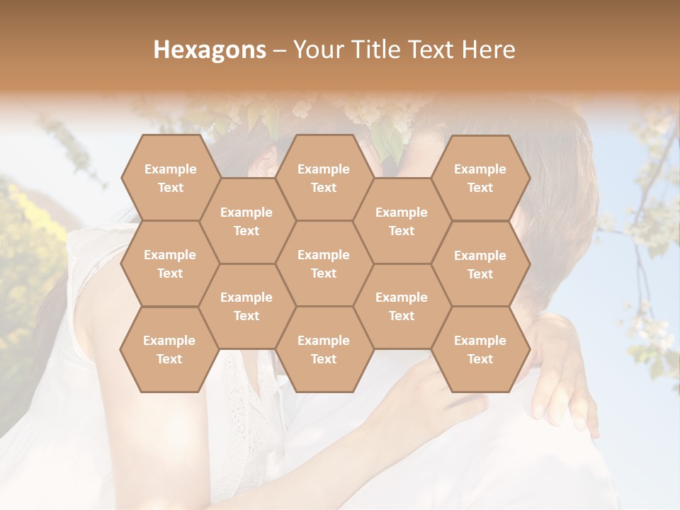 Romantik Freuen Couple PowerPoint Template