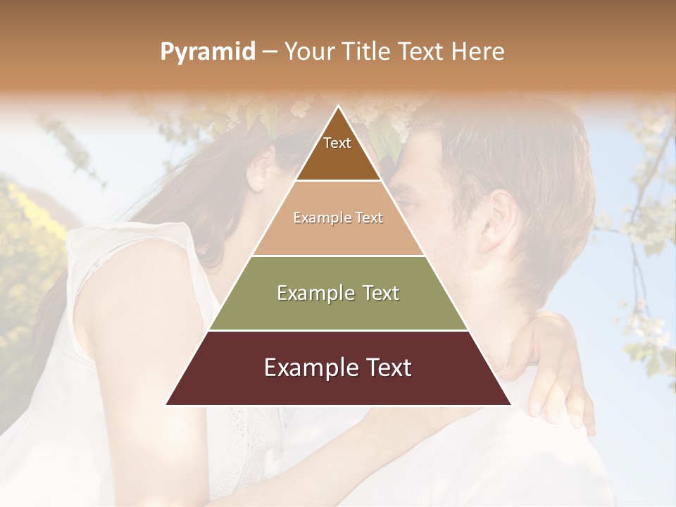 Romantik Freuen Couple PowerPoint Template