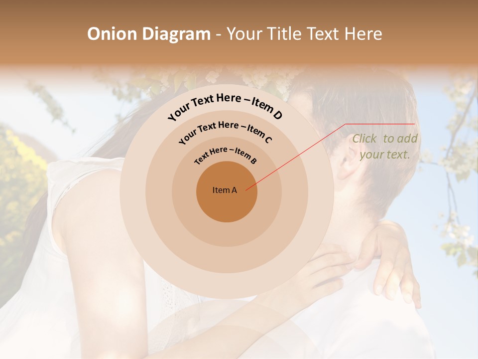 Romantik Freuen Couple PowerPoint Template