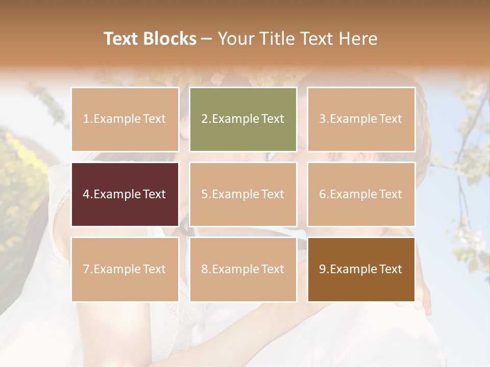 Romantik Freuen Couple PowerPoint Template