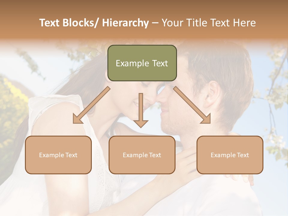 Romantik Freuen Couple PowerPoint Template