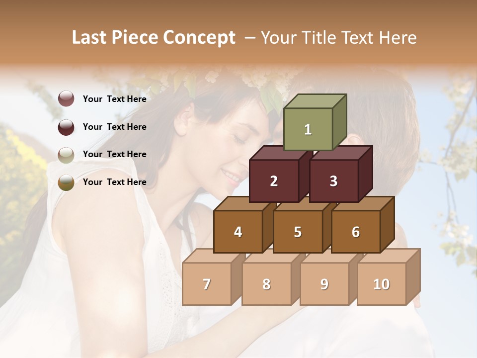 Romantik Freuen Couple PowerPoint Template