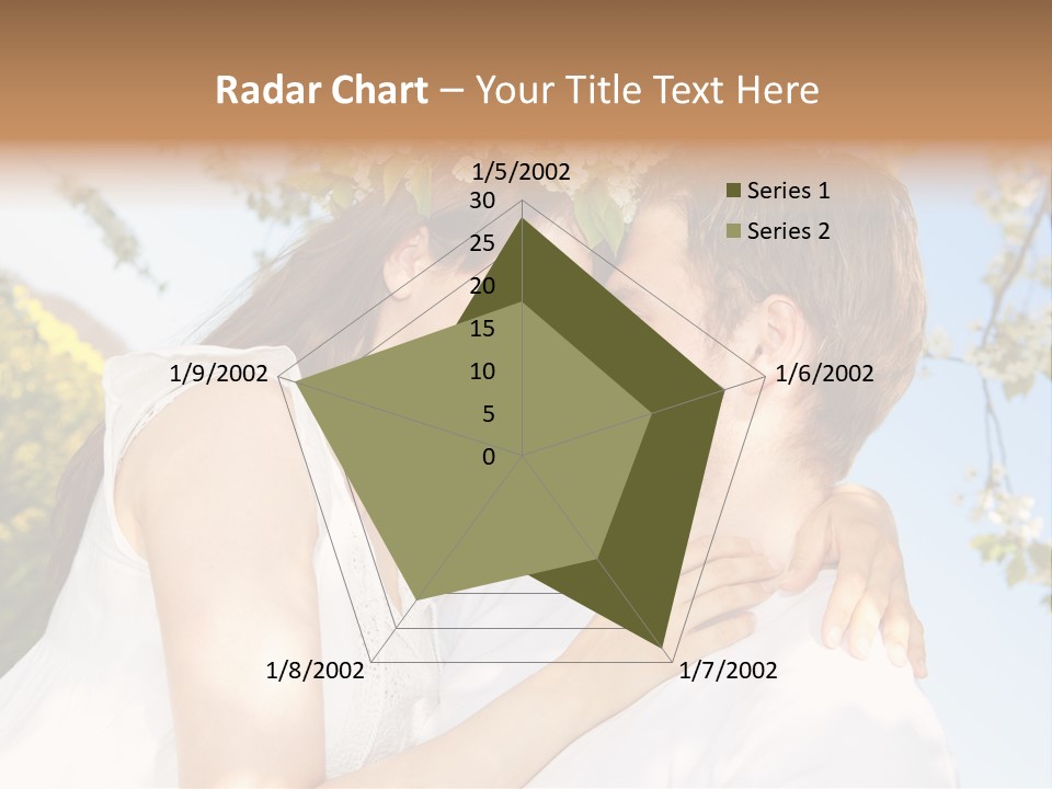 Romantik Freuen Couple PowerPoint Template