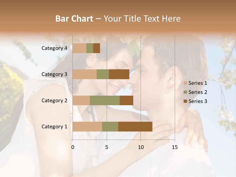 Romantik Freuen Couple PowerPoint Template