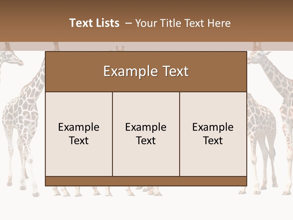 Mammal Cute One PowerPoint Template