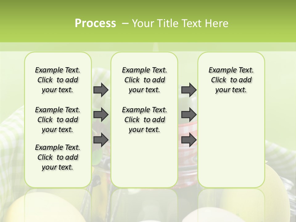 Garten Country Bunte Eier PowerPoint Template