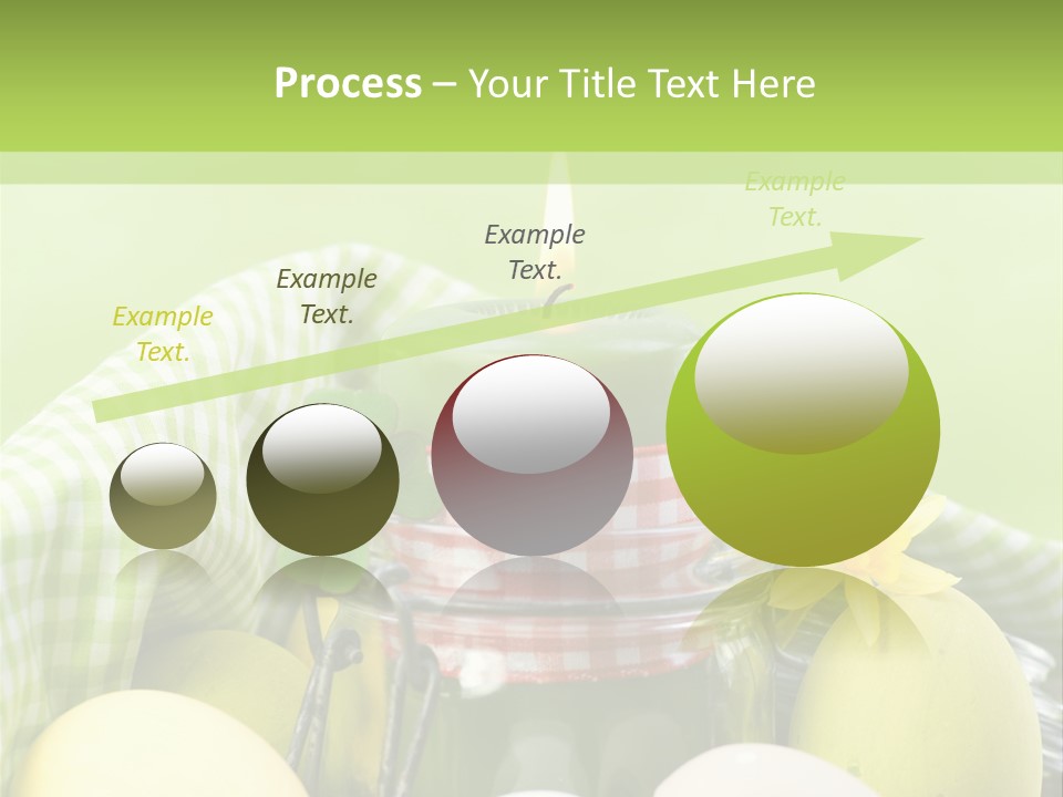 Garten Country Bunte Eier PowerPoint Template