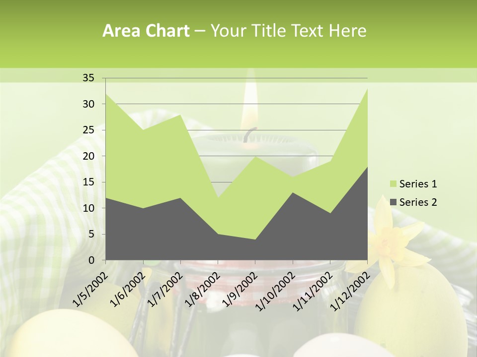 Garten Country Bunte Eier PowerPoint Template