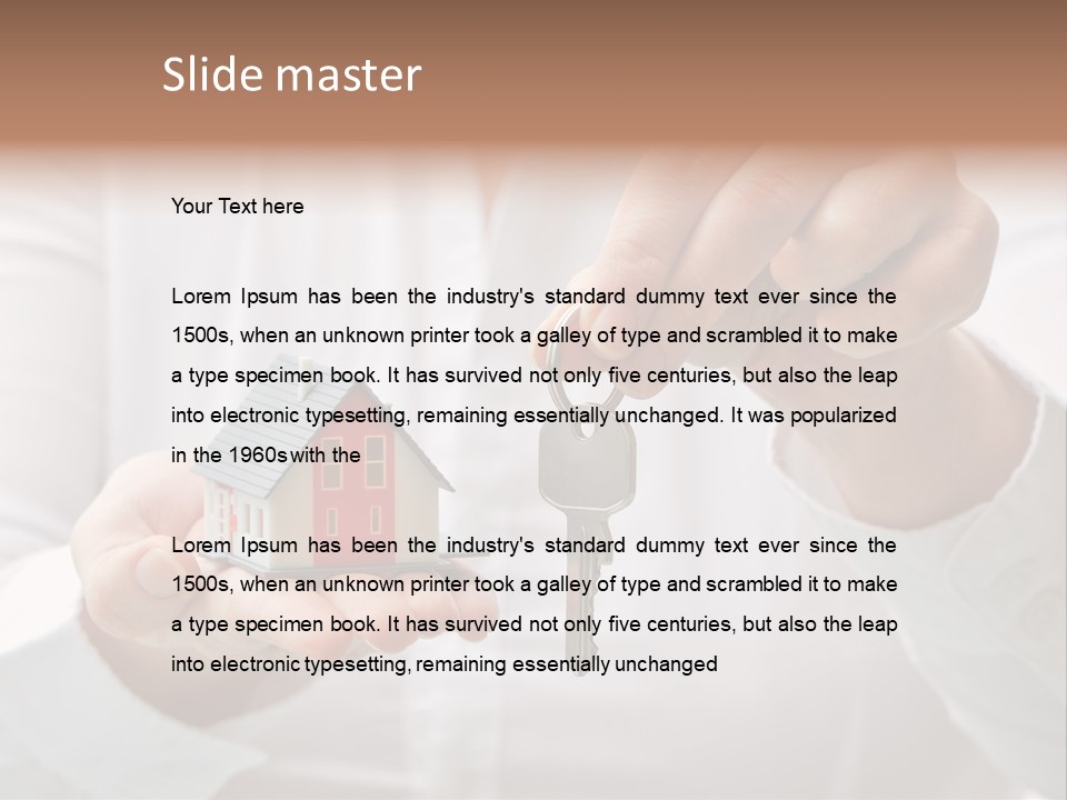 Construction Mieten Concept PowerPoint Template