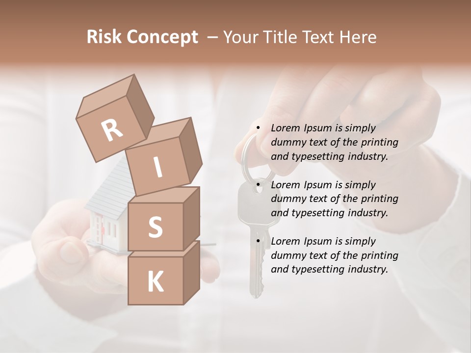 Construction Mieten Concept PowerPoint Template