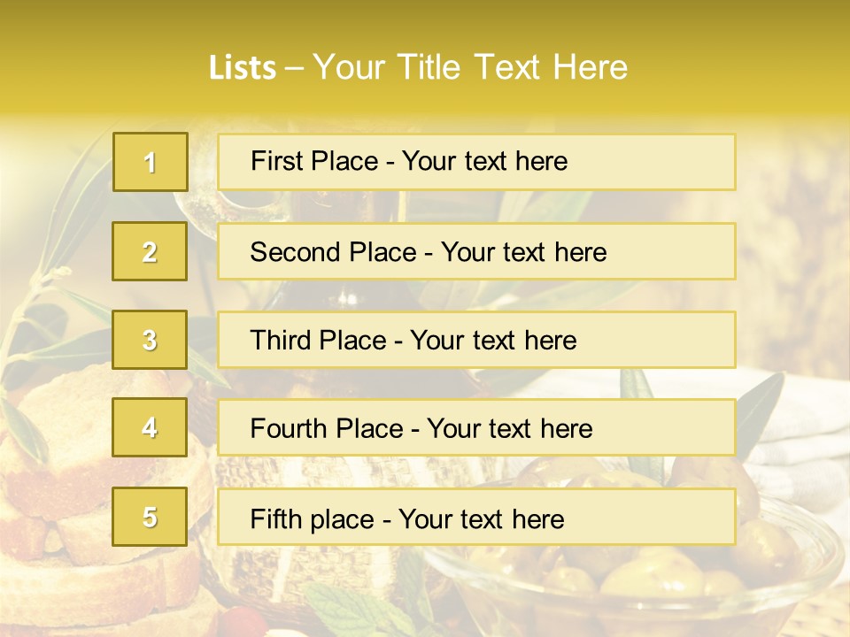Cuisine Farm Sunny PowerPoint Template