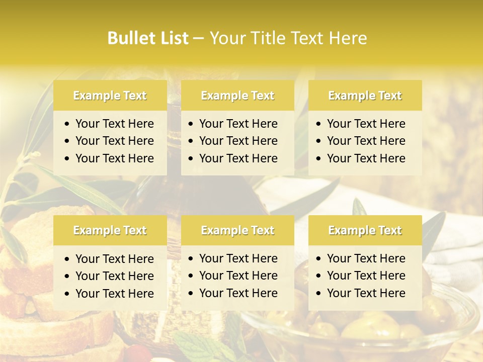 Cuisine Farm Sunny PowerPoint Template