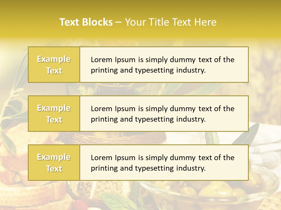 Cuisine Farm Sunny PowerPoint Template