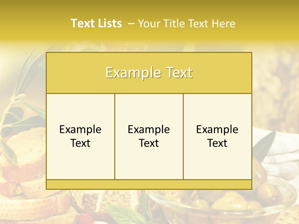 Cuisine Farm Sunny PowerPoint Template