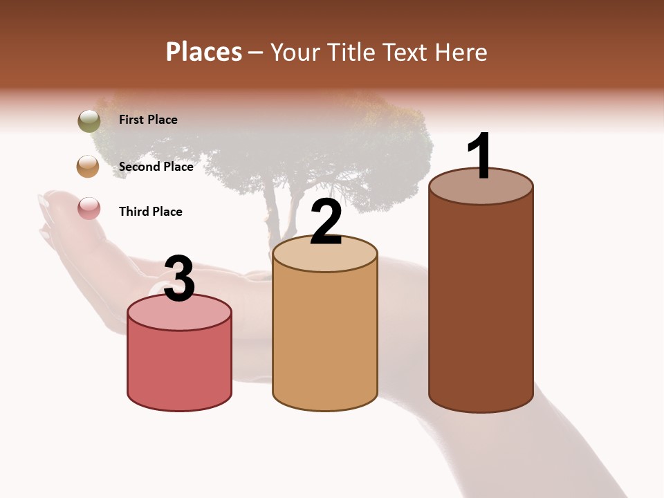 Life Concept Closeup PowerPoint Template