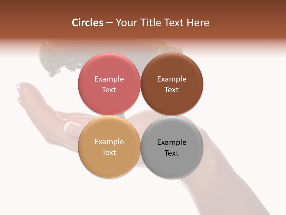 Life Concept Closeup PowerPoint Template