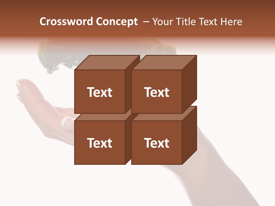 Life Concept Closeup PowerPoint Template
