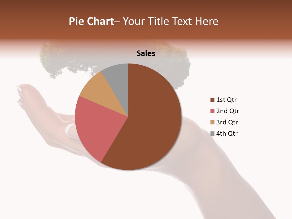 Life Concept Closeup PowerPoint Template