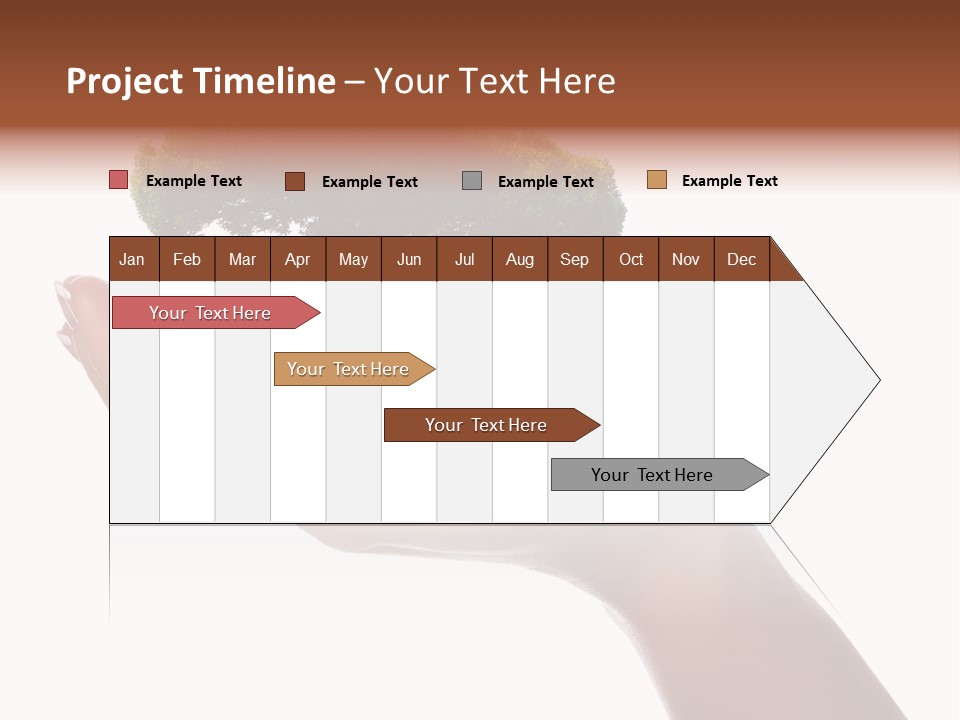 Life Concept Closeup PowerPoint Template