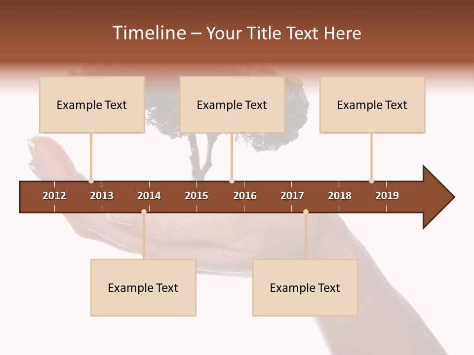 Life Concept Closeup PowerPoint Template