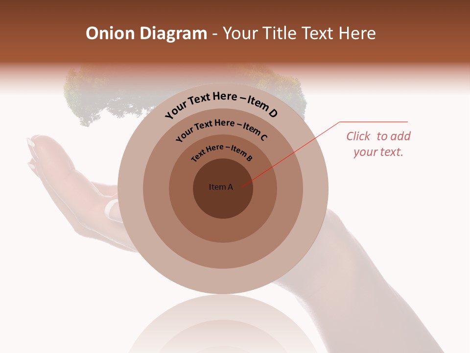 Life Concept Closeup PowerPoint Template