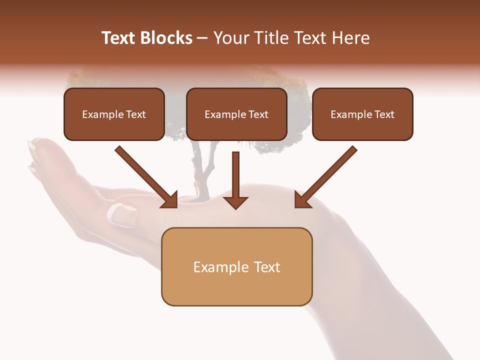 Life Concept Closeup PowerPoint Template