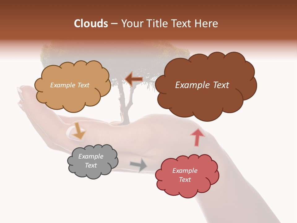 Life Concept Closeup PowerPoint Template