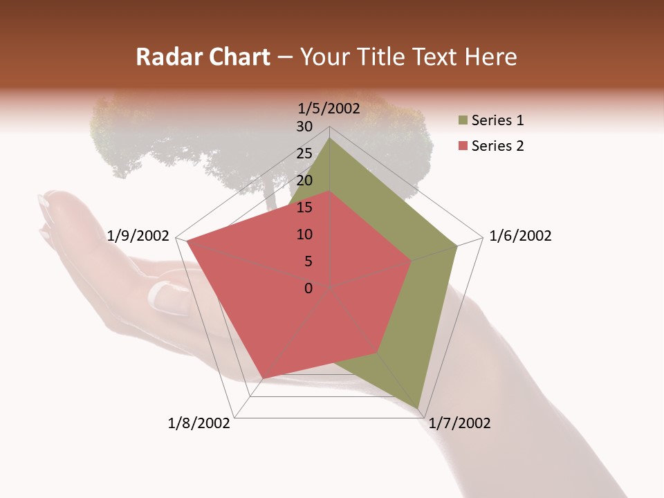 Life Concept Closeup PowerPoint Template