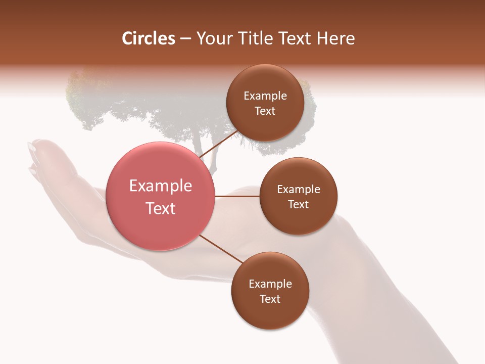 Life Concept Closeup PowerPoint Template