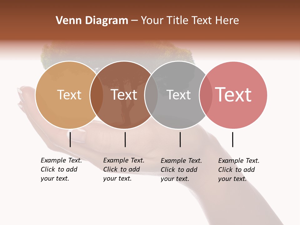 Life Concept Closeup PowerPoint Template