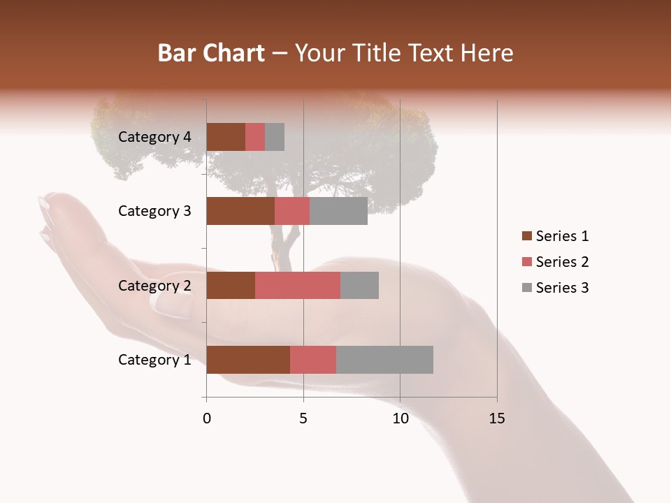Life Concept Closeup PowerPoint Template
