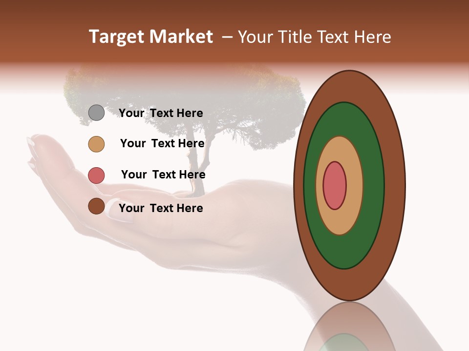 Life Concept Closeup PowerPoint Template