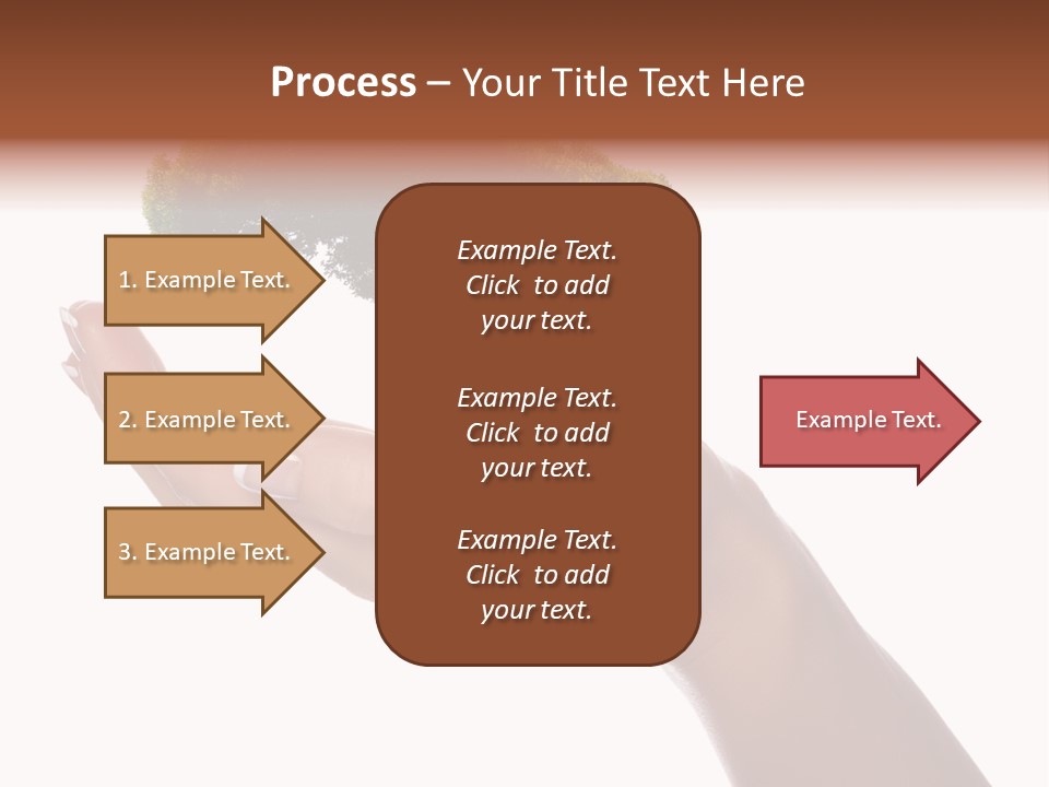 Life Concept Closeup PowerPoint Template