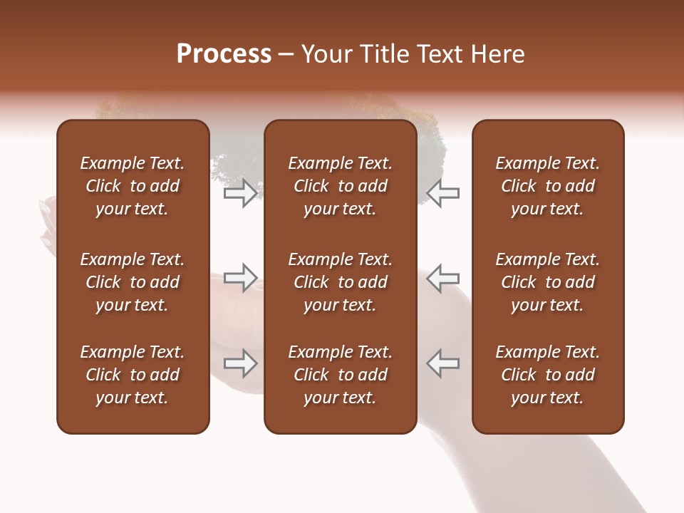 Life Concept Closeup PowerPoint Template