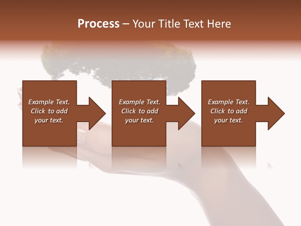 Life Concept Closeup PowerPoint Template