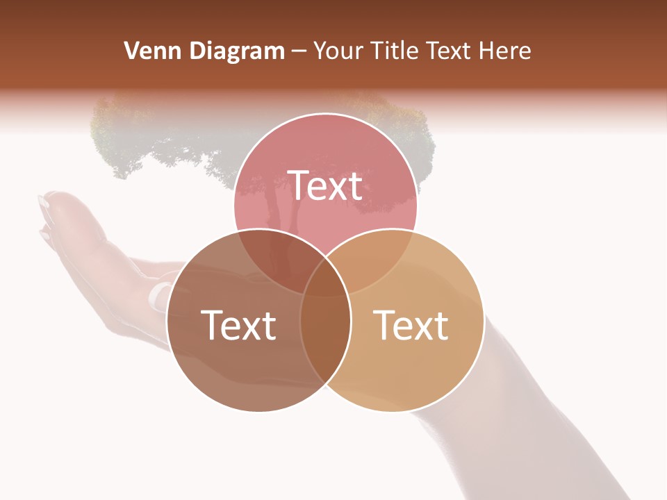 Life Concept Closeup PowerPoint Template