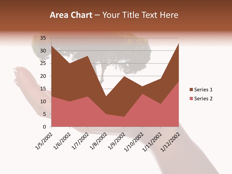 Life Concept Closeup PowerPoint Template