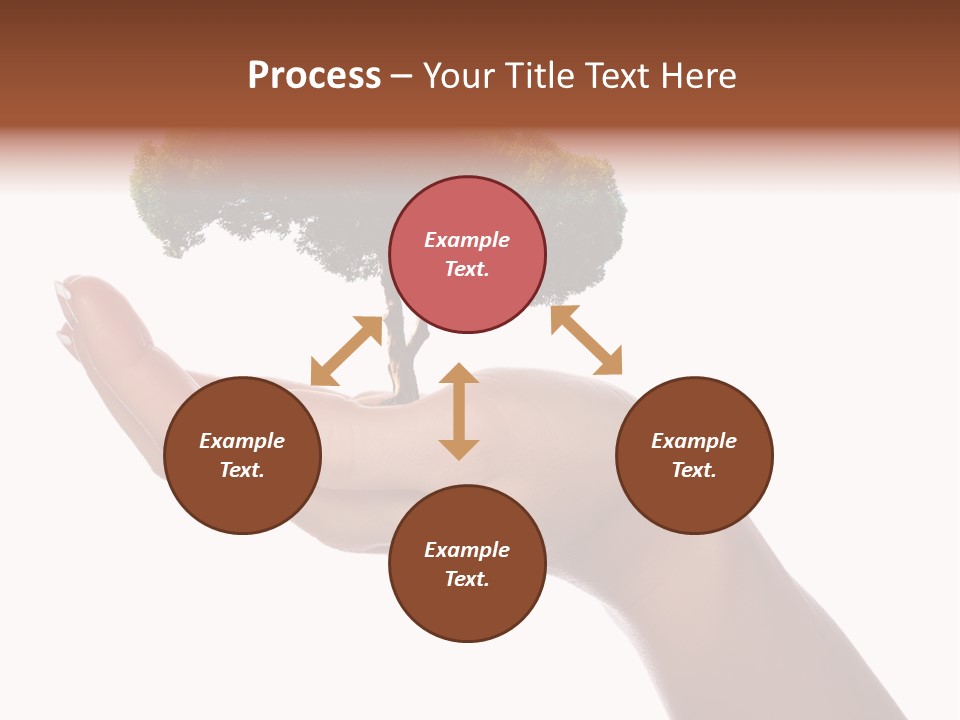 Life Concept Closeup PowerPoint Template