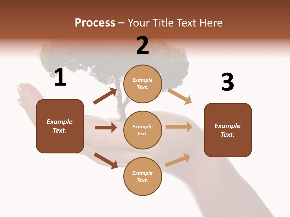 Life Concept Closeup PowerPoint Template