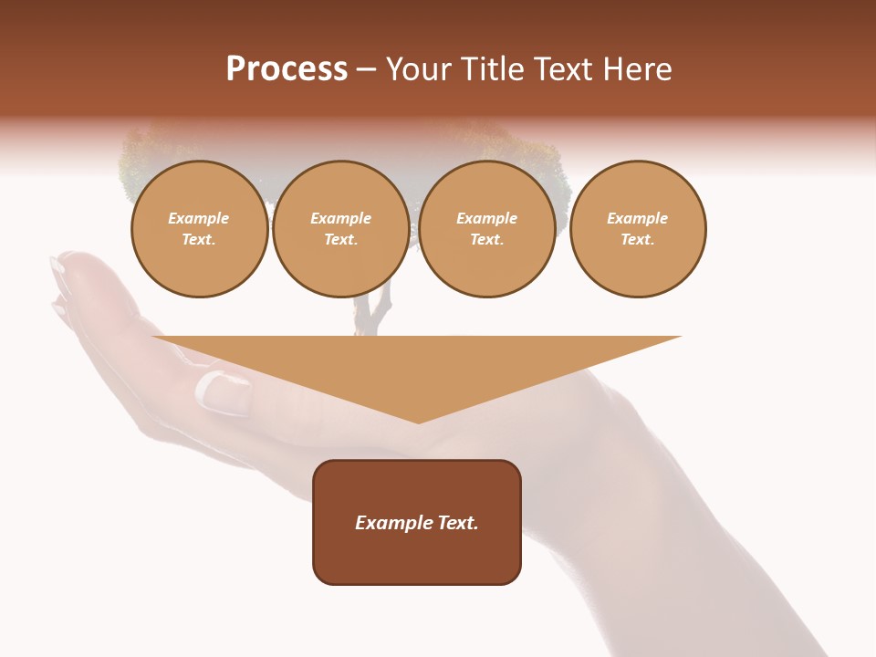 Life Concept Closeup PowerPoint Template