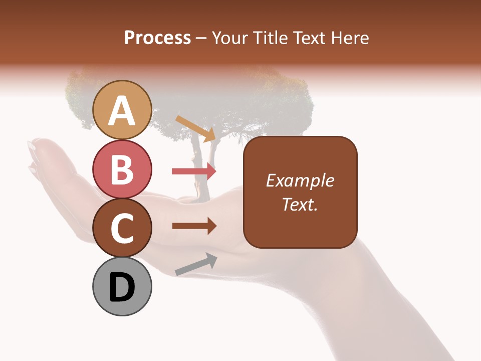 Life Concept Closeup PowerPoint Template
