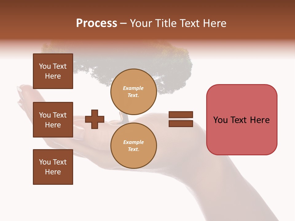 Life Concept Closeup PowerPoint Template