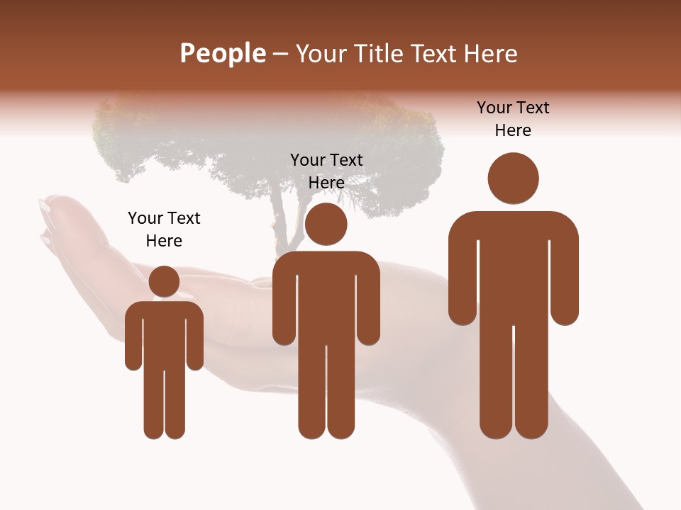 Life Concept Closeup PowerPoint Template