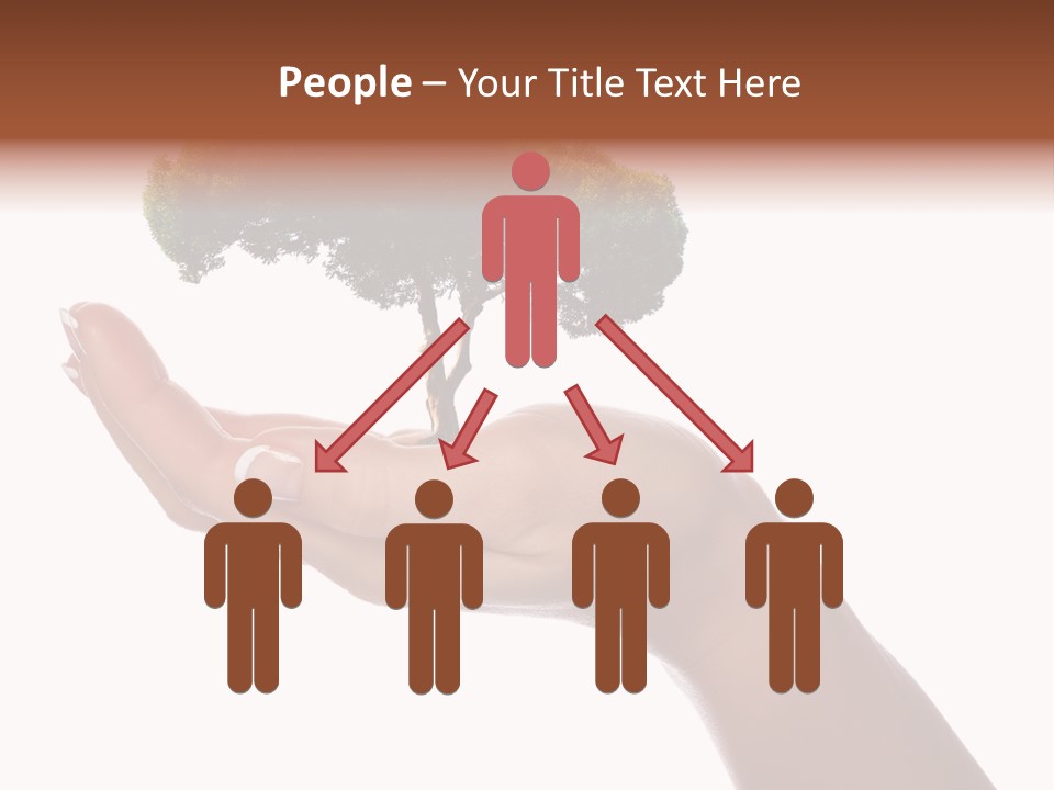 Life Concept Closeup PowerPoint Template