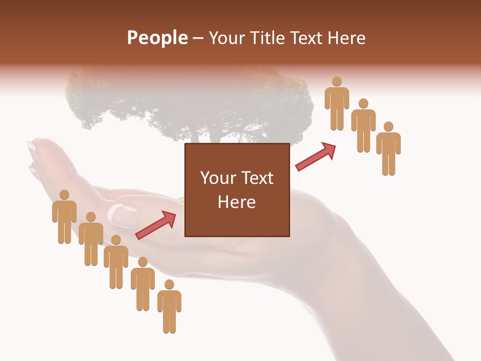 Life Concept Closeup PowerPoint Template