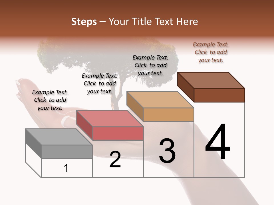 Life Concept Closeup PowerPoint Template